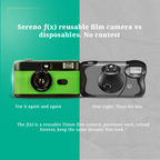 VitaCam ƒ(x) Film Camera Verde Salvia