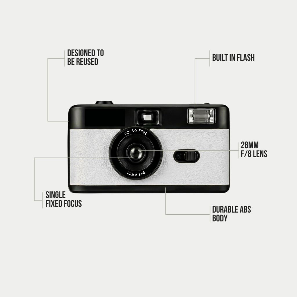 VitaCam ƒ(x) Film Camera Luna e Notte