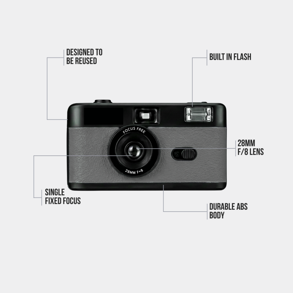 VitaCam ƒ(x) Film Camera Nero