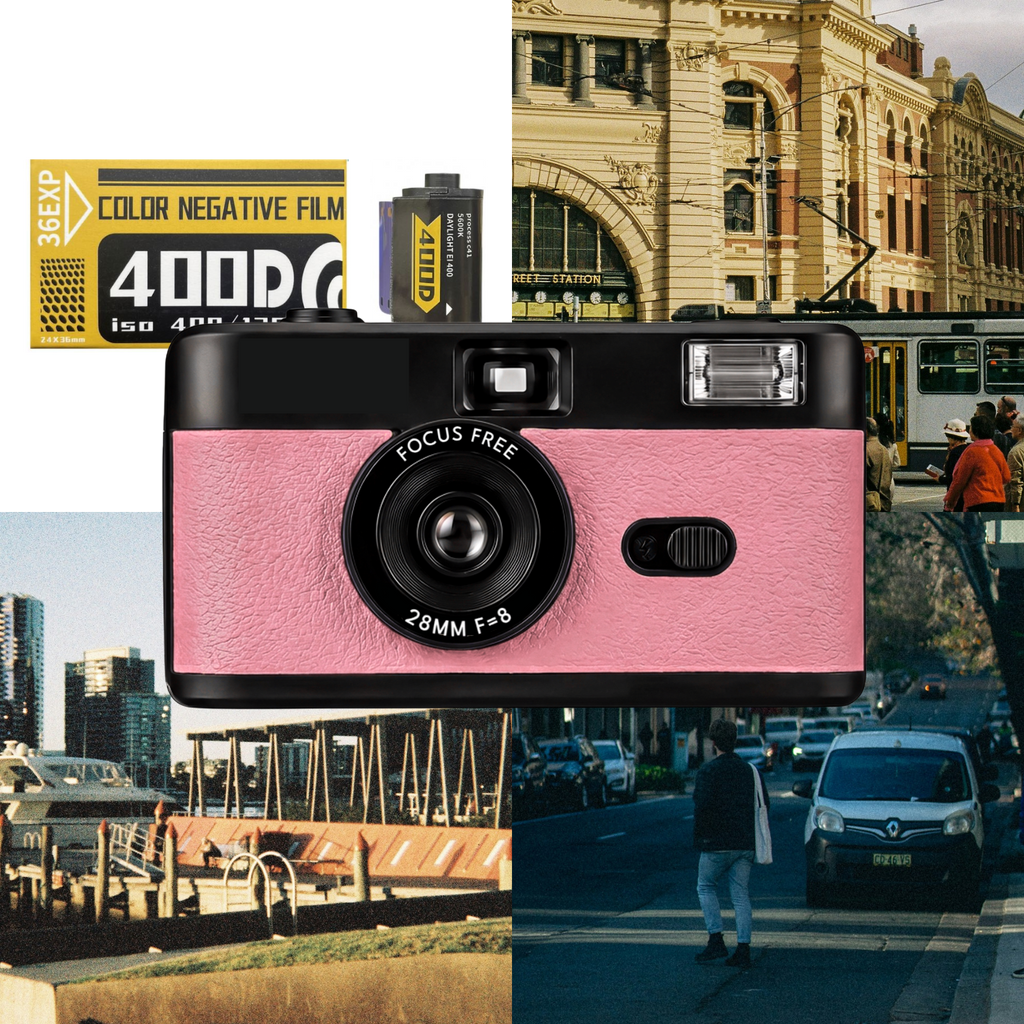 VitaCam ƒ(x) Film Camera Rosa Cipria