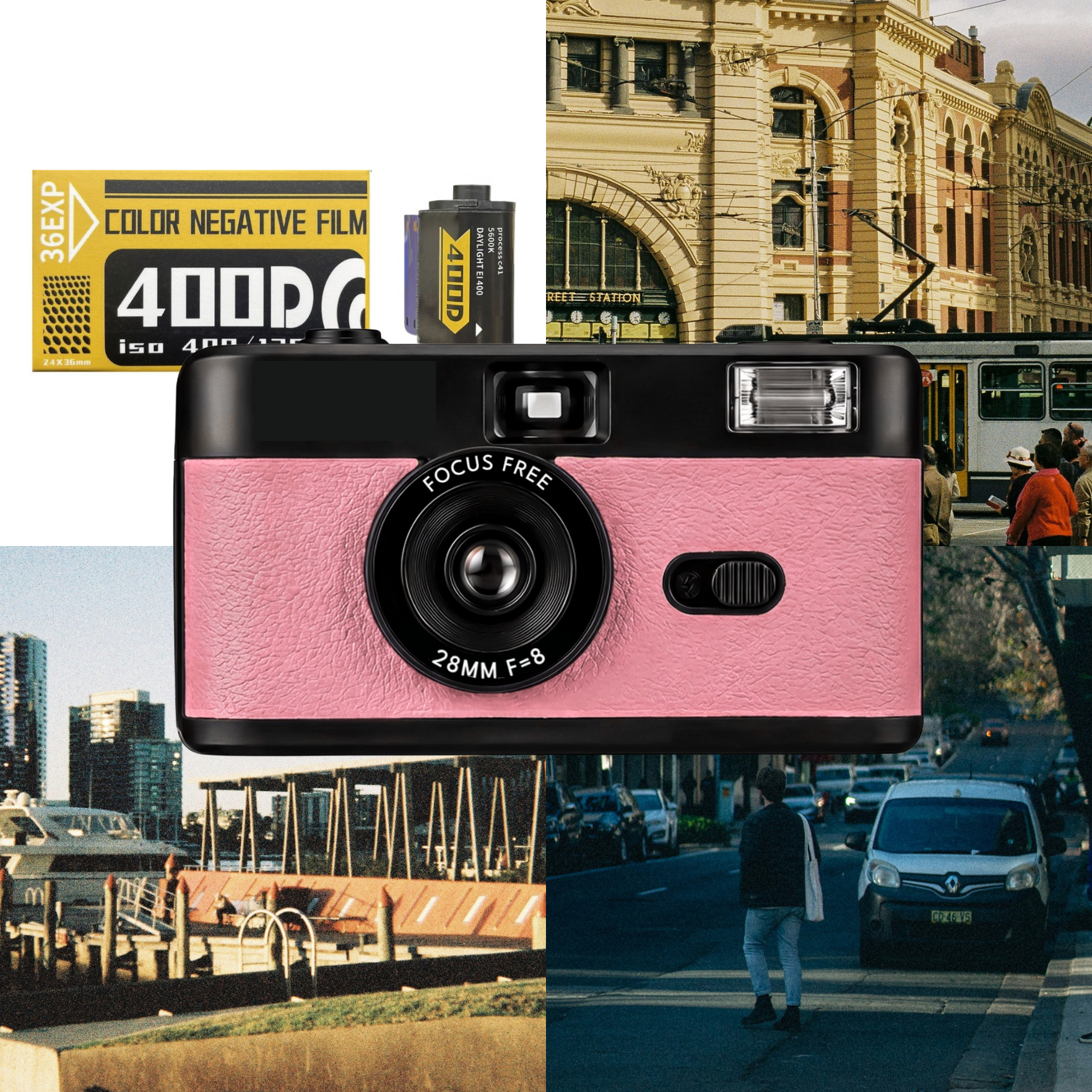 VitaCam ƒ(x) Film Camera Rosa Cipria