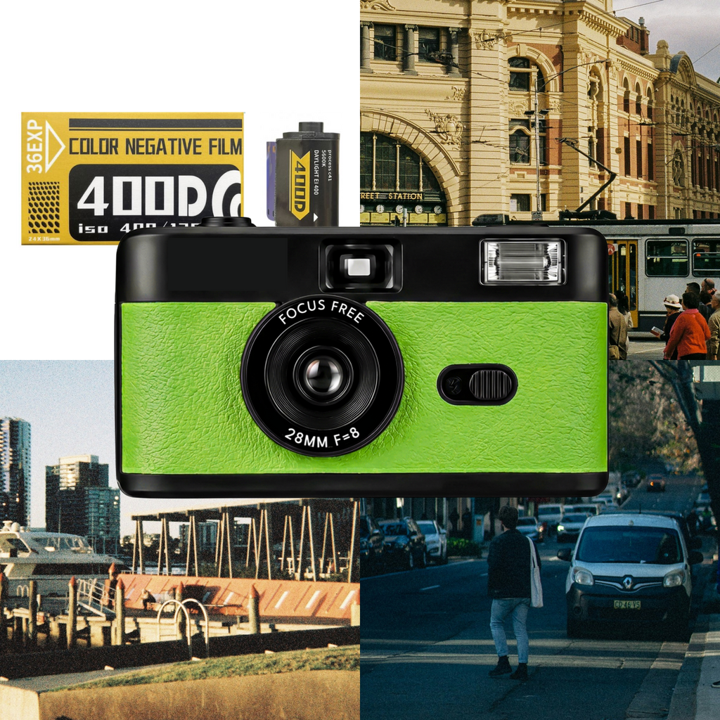 VitaCam ƒ(x) Film Camera Verde Salvia