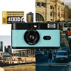VitaCam ƒ(x) Film Camera Azzurro